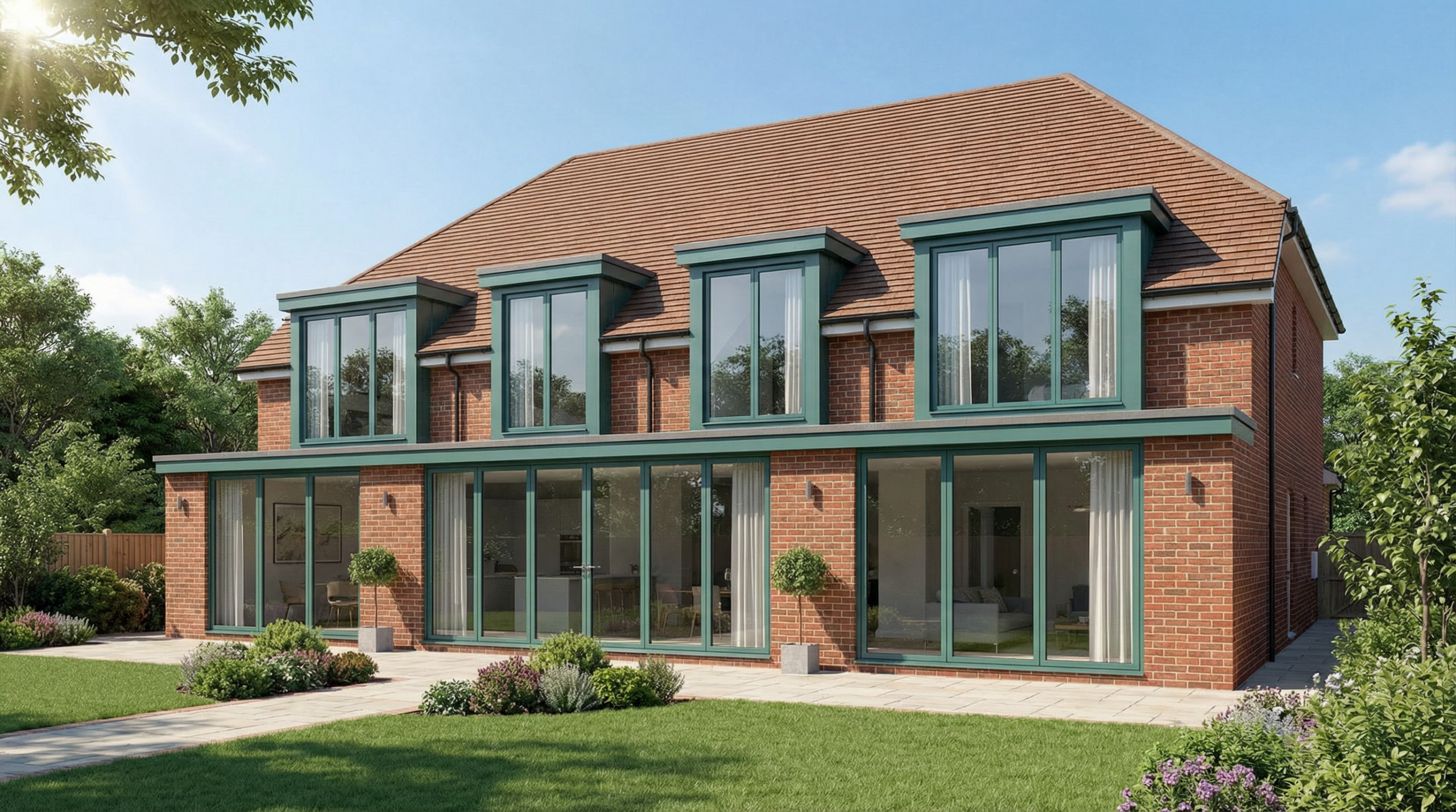 CGI Rear Elevation Render